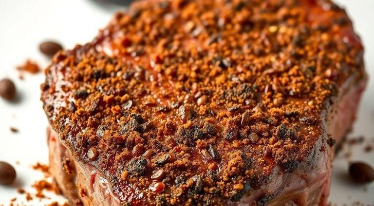 gordon ramsay coffee rub steak