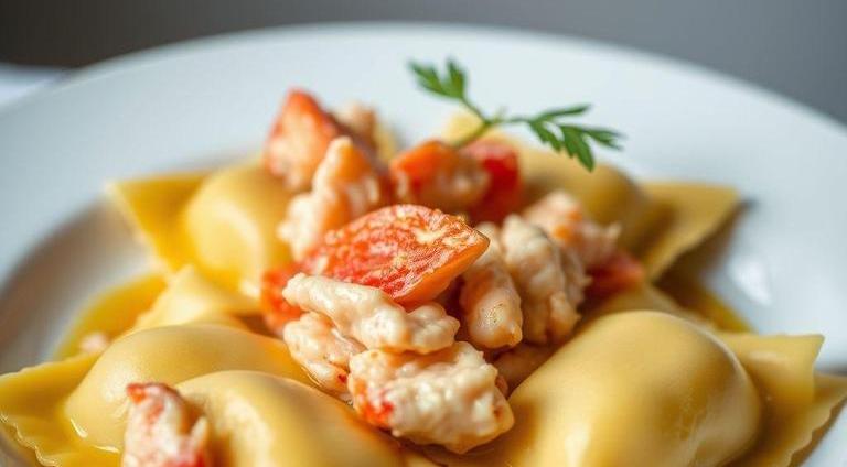 gordon ramsay lobster ravioli