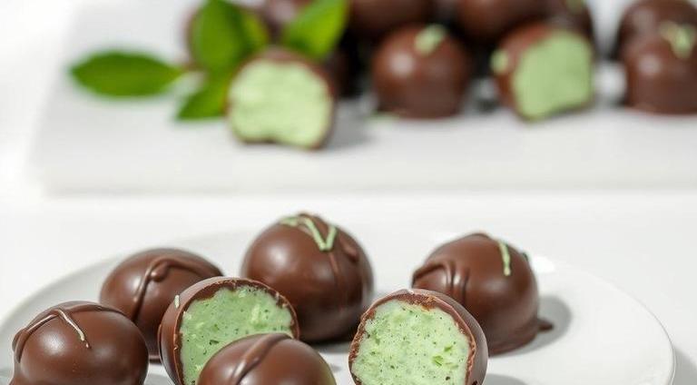 gordon ramsay mint chocolate truffles