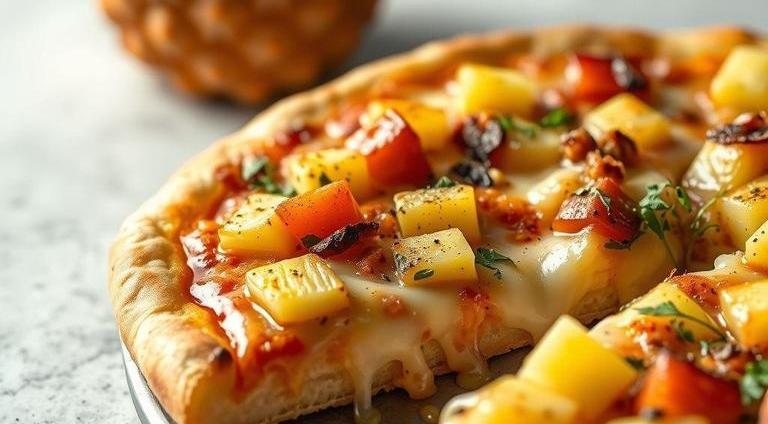 gordon ramsay pineapple pizza sweet savory perfectly balanced